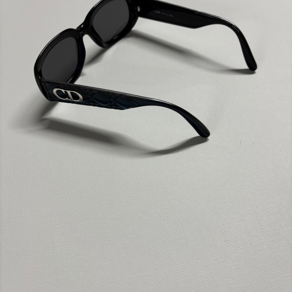 Christian Dior. Rare Vintage sunglasses. Beautiful Deep Marbled Blue. - Picture 2 of 8